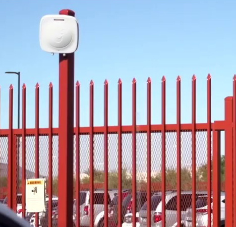 Example of the LMSC1000 RFID Access Control System in Panama City, Florida